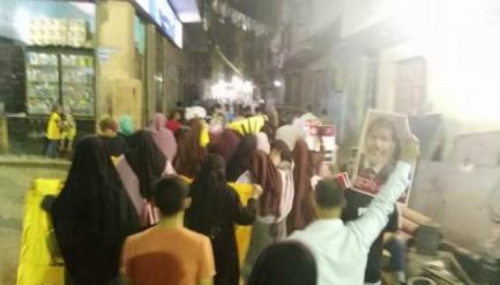 القليوبية: مسيرة ليلية مناهضة للانقلاب بشبرا الخمية