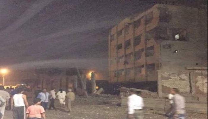 بعد الهجوم الدولي على قانون الإرهاب .. إنفجار ضخم أمام "أمن الدولة" بشبرا الخيمة