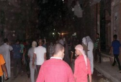 ثوار حوش عيسى يكملون مسيرتهم الرافضة لقانون الإرهاب رغم اعتداء الداخلية