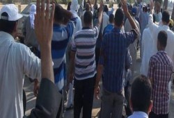 مسيرة لثوار الحسينية في جمعة "بدماء الشهداء تشتعل الثورة"