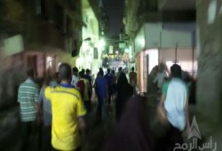 مسيرة ليلية لثوار المطرية فى جمعة "بدماء الشهداء تشتعل الثورة"