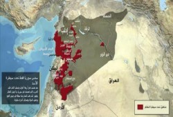 إنفوجراف : سدس سوريا فقط تحت سيطرة الأسد