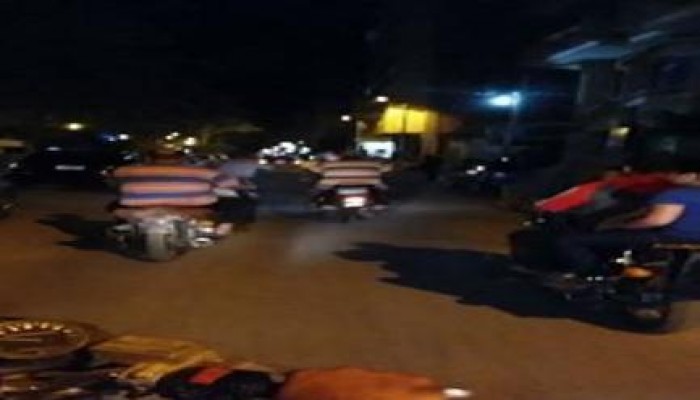 مسيرة بالدراجات البخارية لثوار دمياط