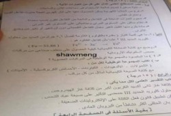 "شاومينج" يسرب امتحانات اليوم للثانوية العامة والأزهرية