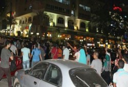 مسيرة ليلية بمدينة نصر تؤكد على استمرار الحراك الثوري حتى إسقاط الانقلاب