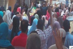 مسيرة حاشدة لثوار المعادي ضمن فعاليات جمعة "الثورة أمل الفقراء والمظلومين‬"