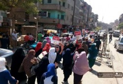 رغم «الحر» و«أمن الانقلاب»..مسيرة حاشدة لـ«ثوار بولاق الدكرور»