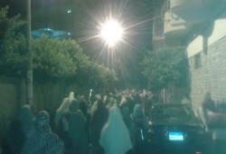 الشرقية: مسيرة ليلية لثوار ديرب نجم بجمعة الثورة أمل الفقراء