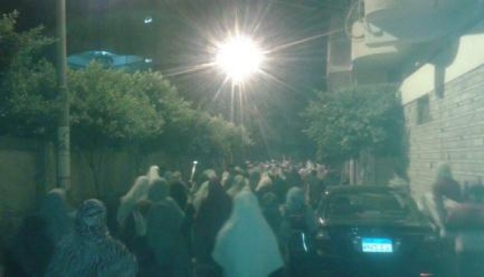 الشرقية: مسيرة ليلية لثوار ديرب نجم بجمعة الثورة أمل الفقراء