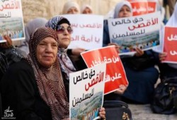الاحتلال الصهيوني يواصل مخطط التقسيم الزمني للمسجد الأقصى
