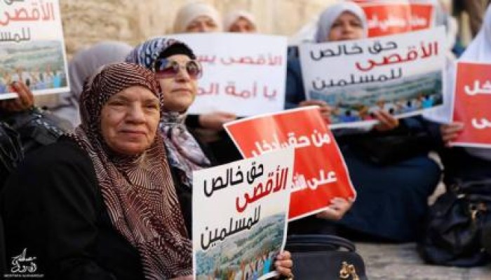 الاحتلال الصهيوني يواصل مخطط التقسيم الزمني للمسجد الأقصى