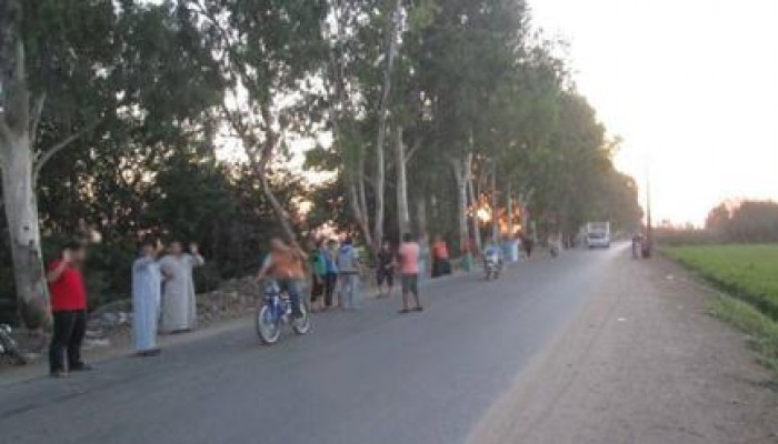 الغربية: ثوار السنطة يطالبون بالقصاص لدماء الشهداء