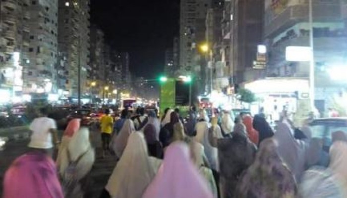 ثوار الإسكندرية يستمرون في حراكهم الثوري ضد الانقلاب بفعاليات ليلية متعددة