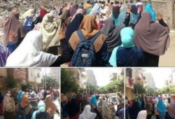 "ثوار كفر الدوار" ينتفضون بمسيرة حاشدة تطالب بإسقاط الانقلاب