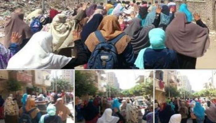"ثوار كفر الدوار" ينتفضون بمسيرة حاشدة تطالب بإسقاط الانقلاب