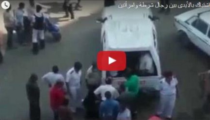 بالفيديو.. سحل سيدتين واعتقال إحداهما على يد العسكر