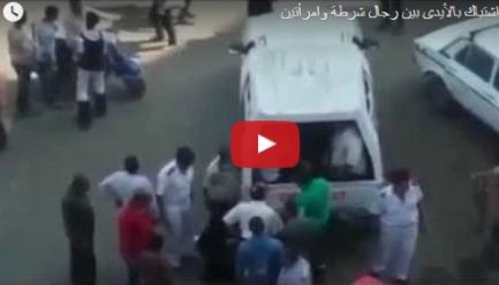 بالفيديو.. سحل سيدتين واعتقال إحداهما على يد العسكر