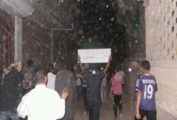 البحيرة: مسيرة حاشدة لتحالف دعم الشرعية بحوش عيسي تطالب بالإفراج عن الحرائر