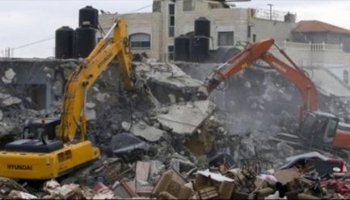 13 ألف مبنى مهدد بالهدم في الضفة المحتلة