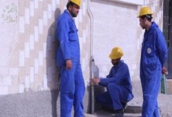حالات اختناق وهروب الأهالي بعد إنفجار ماسورة غاز بمنطقة فيصل بالجيزة