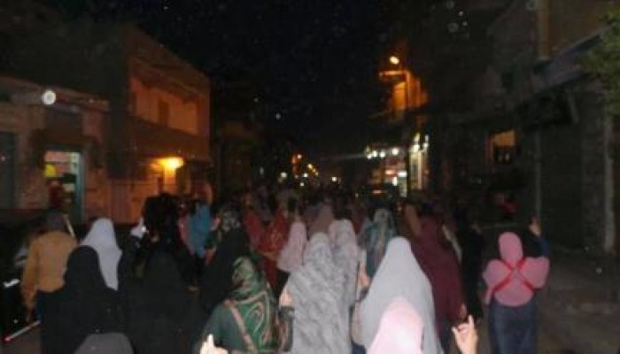 البحيرة: مسيرة حاشدة لثوار حوش عيسي تطالب بالافراج عن المعتقلين