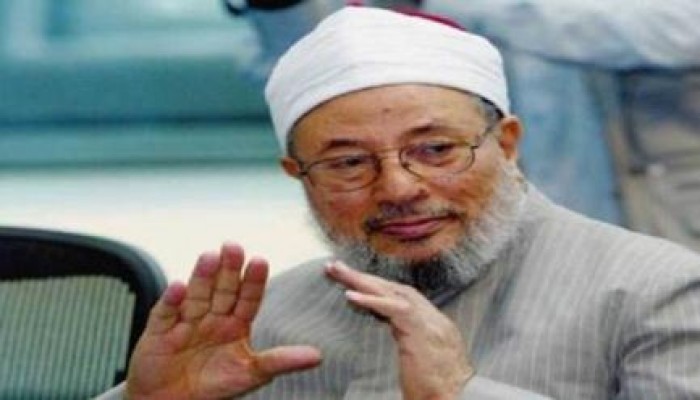 العلامة "القرضاوي":يجب على الجالية المسلمة بأوروبا كفالة السوريين