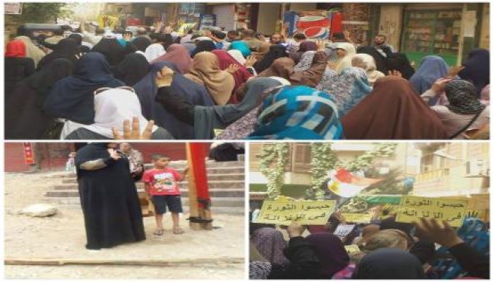 شوارع المعادى‬ تضج بالثوار ضد الانقلاب في بداية أسبوع ثوري جديد