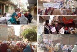 ثوار كفر الدوار ينتفضون بمسيرتين صباحيتين فى مستهل أسبوع "غضبة الغلابة والمظلومين"