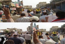 الإسكندرية.. ثوار العامرية والمندرة يطالبون برحيل دولة العسكر