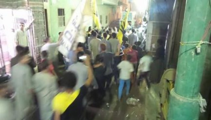 الجيزة: مسيرة ليلية لثوار أطفيح ضد حكم العسكر