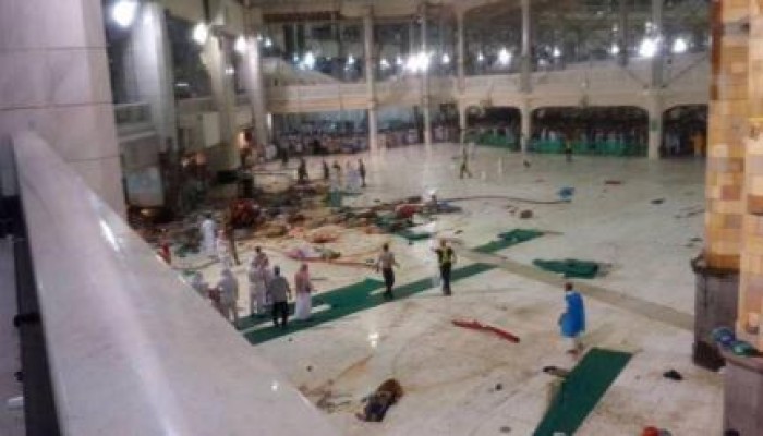 شؤون المسجد الحرام: سوء الأحوال الجوية وراء حادث اليوم