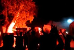 الغربية: وقفة مناهضة للانقلاب بالسنطة