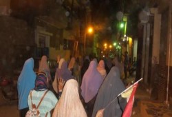 تظاهرة بمدينة ‫بني سويف‬ ضمن فاعليات التحالف الوطني لدعم الشرعية