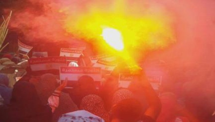 مسيرة حاشدة لثوار المعادي ضمن فعاليات "نكمل ثورتنا ونحرر أقصانا"