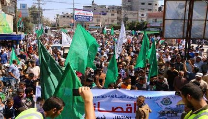 "الزهار" يؤكد التمسك بخيار المقاومة حتى تحرير الأقصى