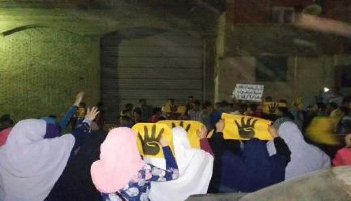 مظاهرات حاشدة بالدقهلية رفضاً لاقتحام المسجد الأقصى