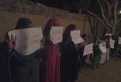 الأقصر: وقفة لأطفال ونساء ضد الانقلاب إستجابة لدعوة تحالف دعم الشرعية لنصرة الأقصى