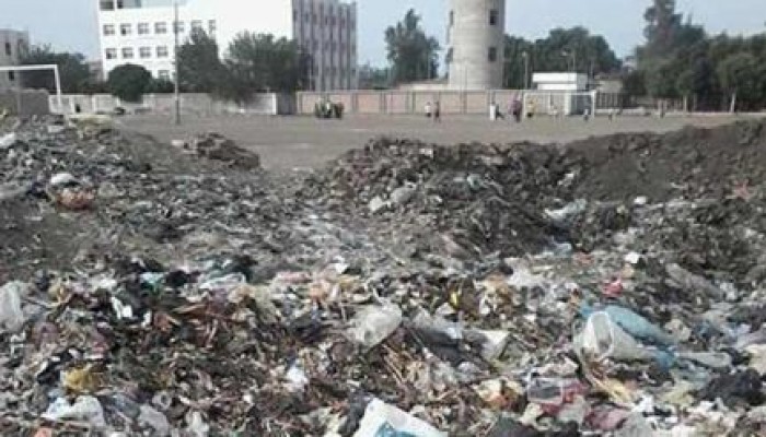 تفاقم ازمة القمامة بالمنوفية وسط تجاهل مسؤولي الانقلاب
