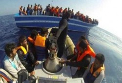 26 مهاجرا مفقودا بعد انقلاب قاربهم قرب اليونان