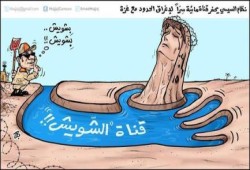 كاريكاتير : قناة الشويش .. !