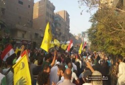 ثوار إمبابة يواصلون ثورتهم في فعالية عقب صلاة العيد