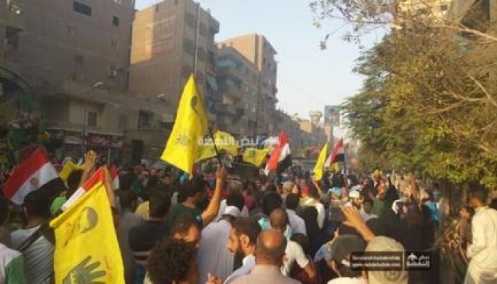 ثوار إمبابة يواصلون ثورتهم في فعالية عقب صلاة العيد