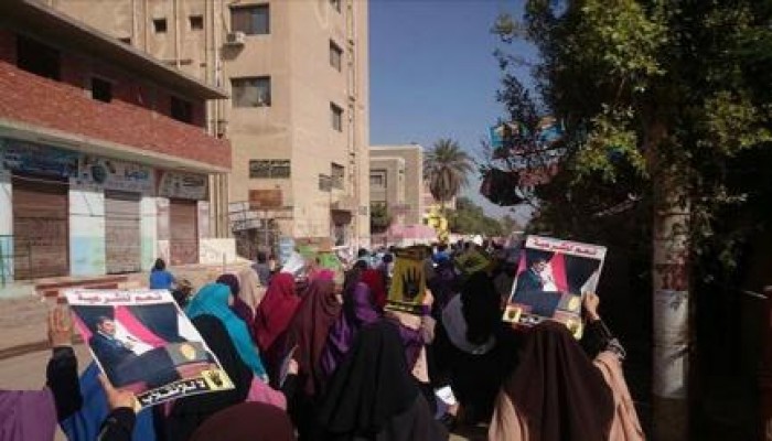 الشرقية: مسيرة لثوار أبو حماد تلبية لدعوة التحالف الوطنى لدعم الشرعية