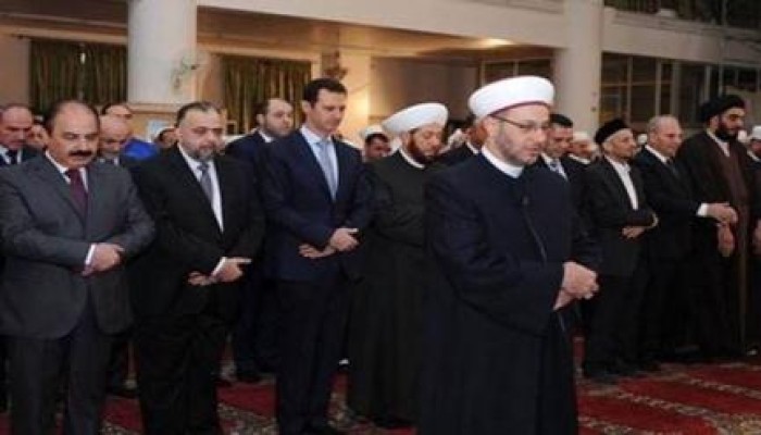 على خطى الهلالي: مدير أوقاف دمشق يضع الأسد بمرتبة النبي