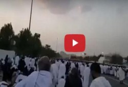 شاهد .. الدعاء علي السيسي والإنقلاب من صعيد عرفات (فيديو)