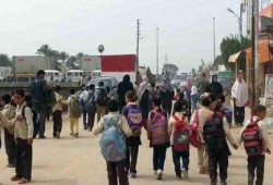 اعتصام أولياء أمور طلاب مدرسة غريب سلامة بالإسماعيلية