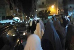 مسيرات بأنحاء مختلفة من الإسكندرية تنديدا بالانقلاب وتواطؤه مع الصهاينة