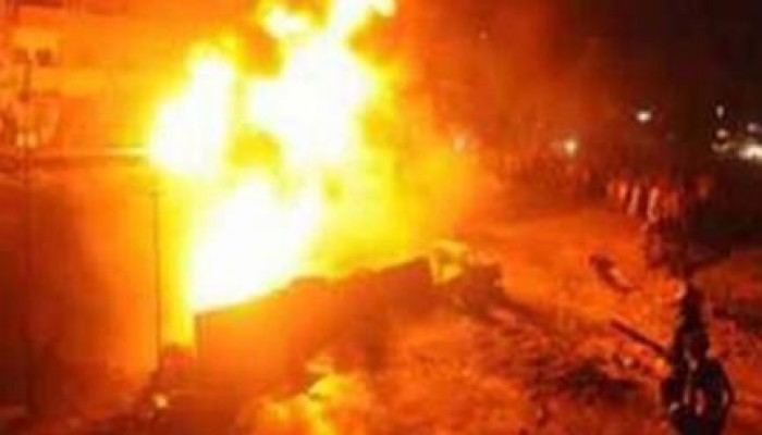 شؤم الانقلاب: اندلاع حريق بمخازن الشركة العربية للأسمنت