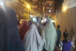 تظاهرة ليلية ببني سويف تؤكد على الاستمرار في الحراك حتى إسقاط الانقلاب