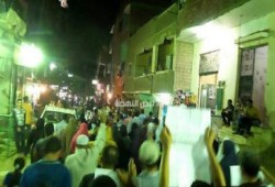 في مسيرة ليلية حاشدة.. ثوار "الكونيّسة" بالجيزة يحيّون "مرابطي الأقصى"